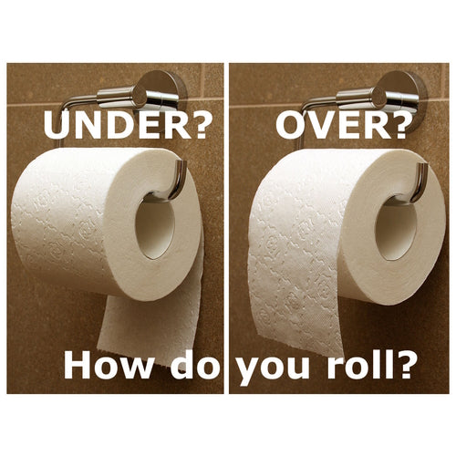 The Toilet Paper Debate - Over or Under